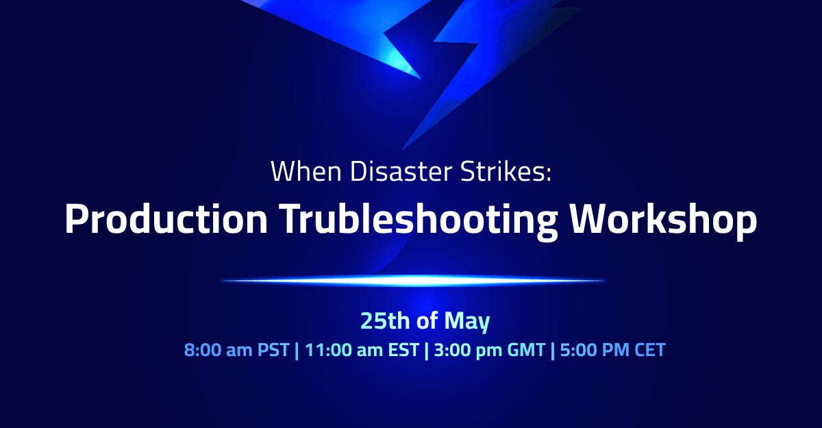 Production troubleshooting